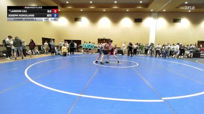 132 lbs Champ. Round 2 - Landon Lill, New Jersey vs Joseph Kokolakis, New York
