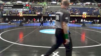157 lbs Prelim - Ryan Kozdra, Springfield vs Luke Swan, Wis.-Whitewater