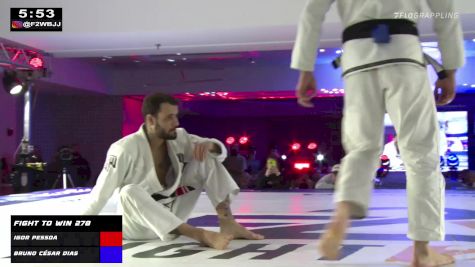 Bruno César Dias vs Igor Pessoa 2025 Fight to Win 278