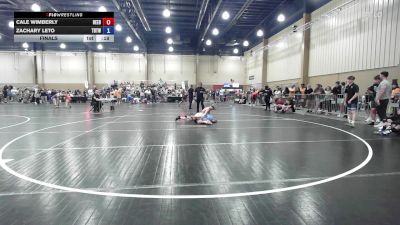 106 lbs Final - Cale Wimberly, Beebe Trained vs Zachary Leto, Tampa Bay Tigers Wrestling