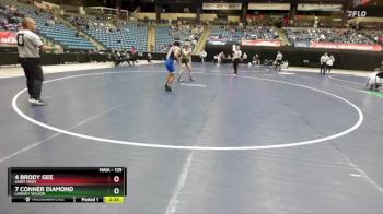 125 lbs Cons. Round 4 - 4 Brody Gee, Saint Mary vs 7 Conner Diamond, Lindsey Wilson