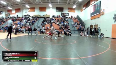 132 lbs Cons. Round 4 - Landon Flores, Perkins vs Trevor Kusmits, Manchester