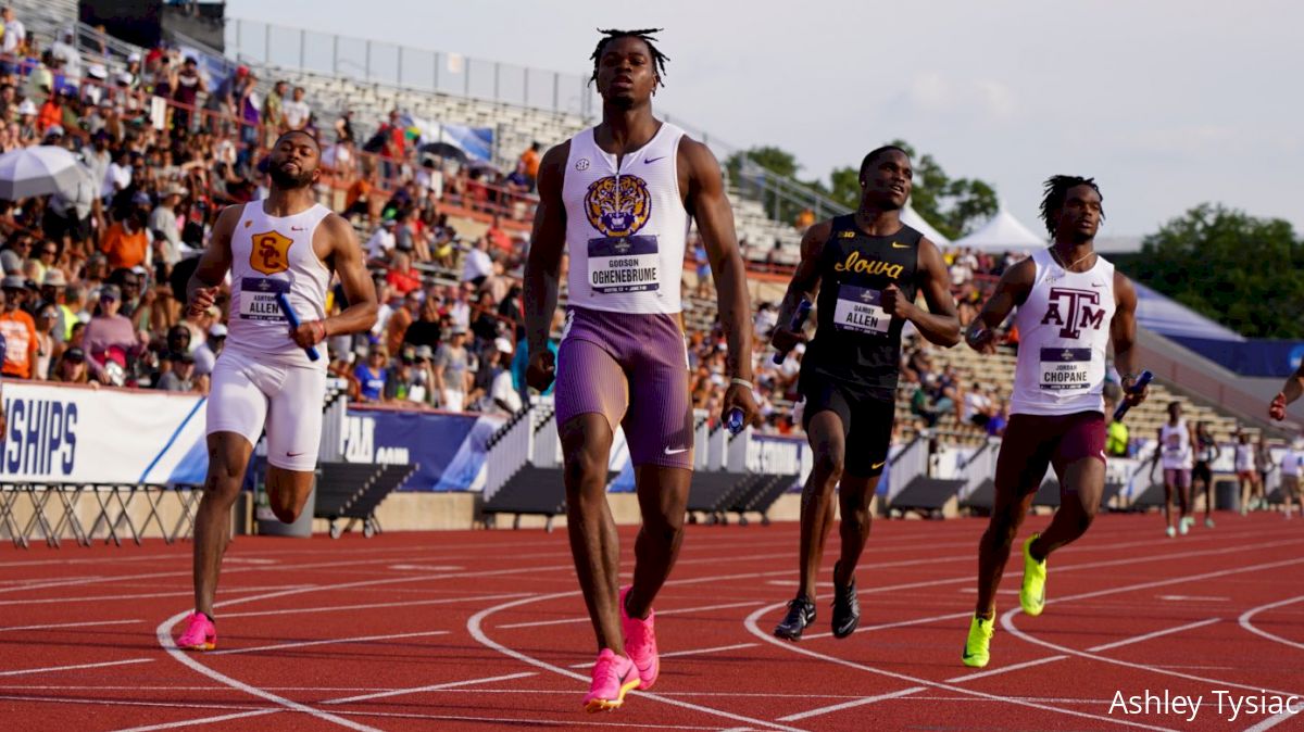 LSU Runs Fastest Men's 4x100m Qualifier Ever At NCAA Outdoor Championships