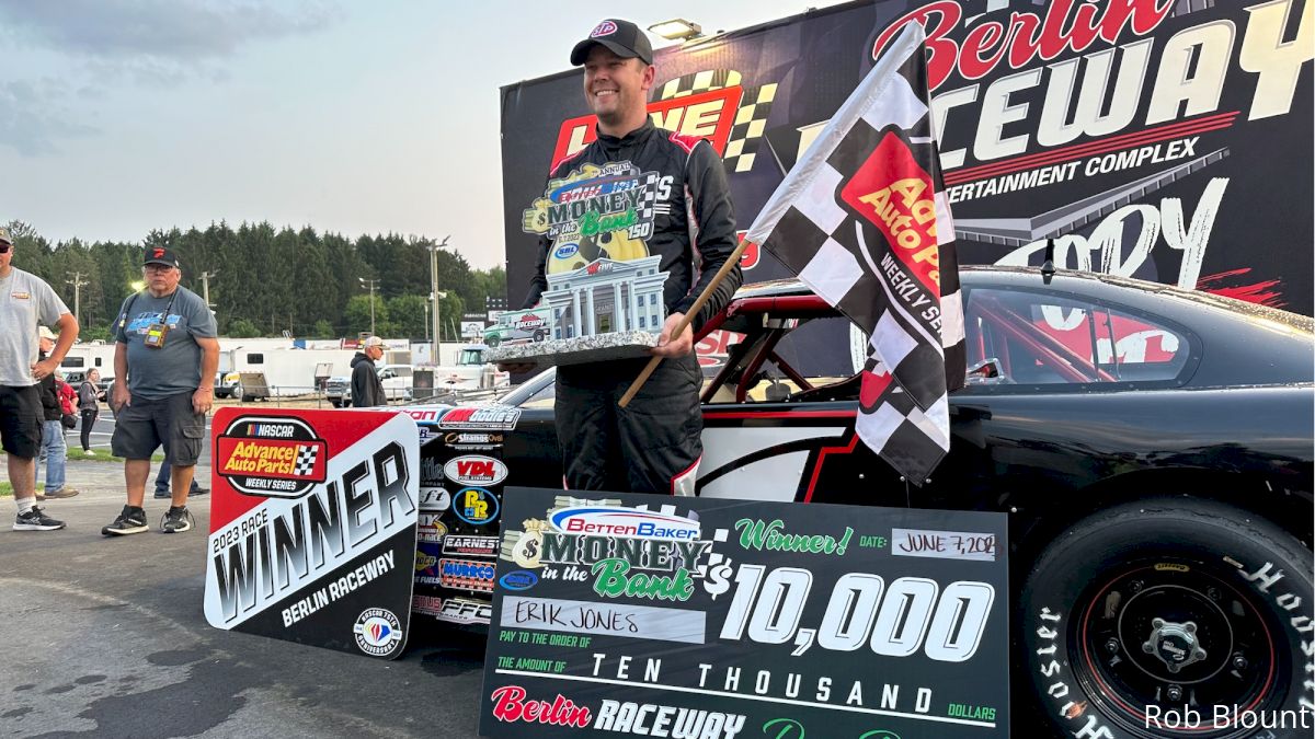 Erik Jones Claims Meaningful Money In The Bank 150 Win At Berlin Raceway