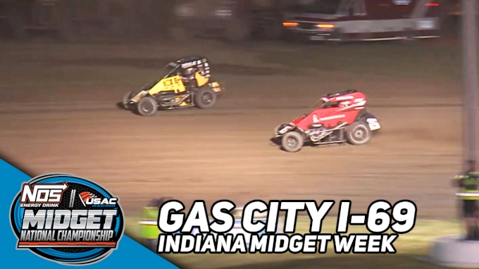 Highlights 2023 Usac Indiana Midget Week At Gas City I 69 Speedway 