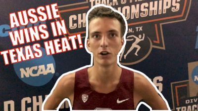 Stanford's Ky Robinson Wins NCAA 10k, Says Being An Aussie Helped Him With Texas' Heat