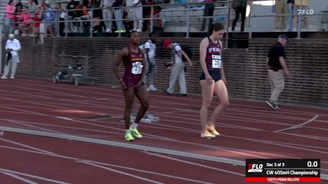 Watch College Women's 400m Hurdles (Event 201) Heat 3 At 2026 Penn Relays