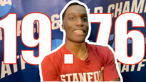 Udodi Onwuzurike Runs 19.76, Moves To #3 NCAA ALL-TIME