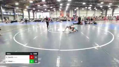 85 lbs Rr Rnd 1 - Camron Smith, TNWC Silver Fox vs Carson West, Illinois Orange & Blue