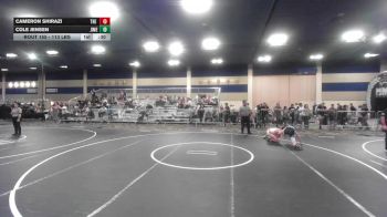113 lbs Consi Of 8 #2 - Cameron Shirazi, The 300 vs Cole Jensen, Jimenez Trained Academy