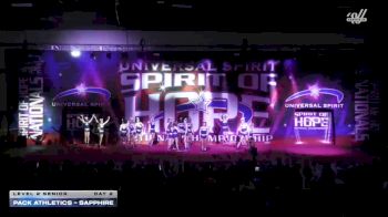 Pack Athletics - Sapphire [2026 L2 Senior Day 2] 2026 Spirit of Hope Grand Nationals