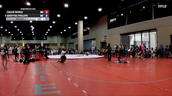 55+62 Round 2 - Callie Sickle, Scorpion Wrestling Club vs Austyna Phillips, MatClash