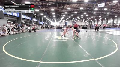 145 lbs Consi Of 32 #1 - Jonathan Fogus, GA vs Jack Martin, NC