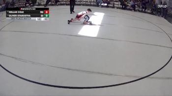 15 lbs 3rd Place Match - Oliver Starostka, GICC vs Kellan Cole, Pioneer Wrestling Club