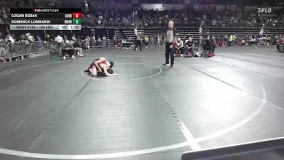 106 lbs Round Of 16 - Logan Biziak, Cordoba Trained vs Dominick Lombardi, Morris Hills