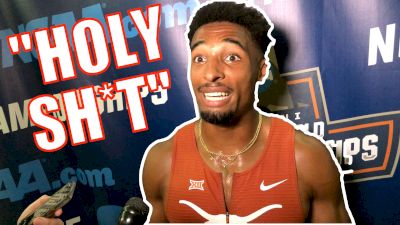'Holy Sh*t This Is It' -Texas' Leo Neugebauer Breaking NCAA Decathlon Record!