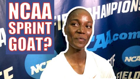 Texas' Julien Alfred After Breaking YET ANOTHER NCAA 4x100m Relay Record