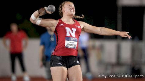 Axelina Johansson Of Nebraska Wins NCAA Women's Shot Put Title
