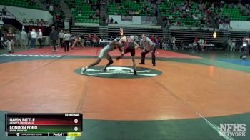 7A 106 lbs Semifinal - Gavin Bittle, Hewitt-Trussville vs London Ford, Spain Park HS