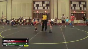 85 lbs Semis & 1st Wrestleback (8 Team) - Jax Sgurlletta, Steel Valley Red vs Franco Zecchino, Triumph