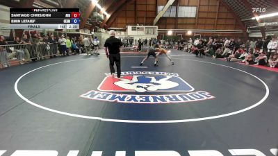 135 kg Final - Santiago Chrisjohn, Arg vs Emin Letaief, Germany