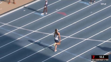 Youth Girls' 4x400m Relay, Semi-Finals 5 - Age 11-12
