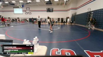 145 lbs Quarterfinal - Annabelle Davis, Azle (Girls) vs Maryanne Win, Lewisville Flower Mound (Girls)