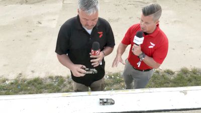 Randy Weaver Demonstrates Dirt Late Model Aerodynamics At Eldora Speedway