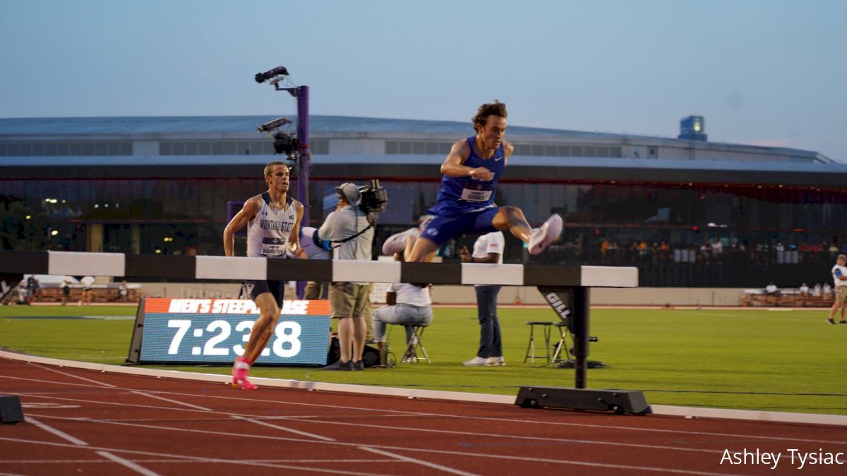 Kenneth Rooks Of BYU Wins Men's 3000m Steeplechase At NCAA Championships