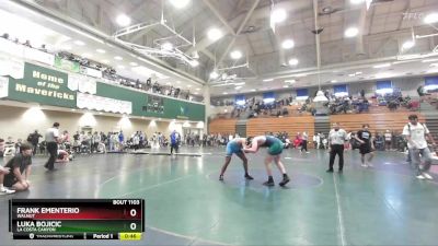 215 lbs Cons. Round 6 - Frank Ementerio, Walnut vs Luka Bojicic, La Costa Canyon