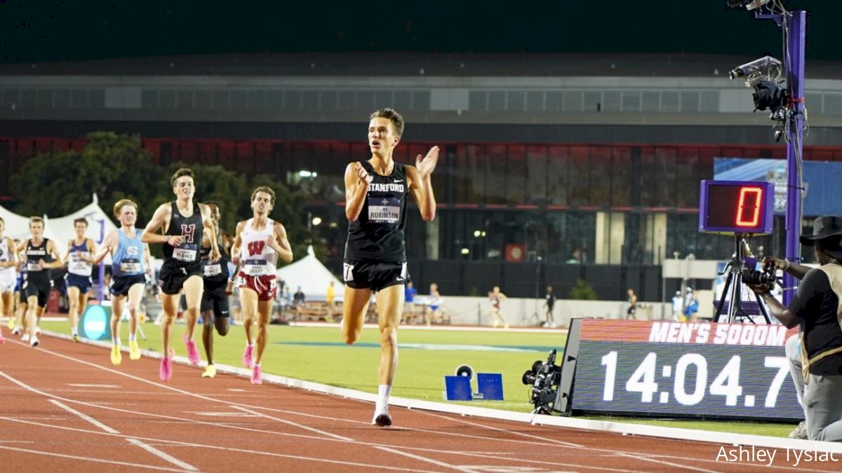 Well-Timed Kick Sends Stanford's Ky Robinson To NCAA 5000m/10,000m Double