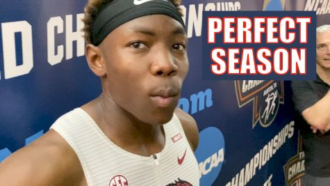 Jaydon Hibbert DOMINATES Men's Triple Jump, Discusses Future Plans