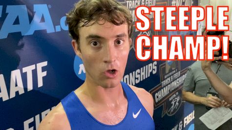 BYU's Kenneth Rooks Wins Steeplechase SHOWDOWN At NCAA Championships
