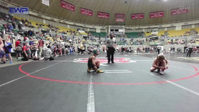 75 lbs Round Of 16 - Paityn Wallace, Beebe Badgers Wrestling Club vs Micah Rizzo, Team Conquer Wrestling