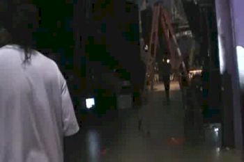 Pulver's entrance into the arena