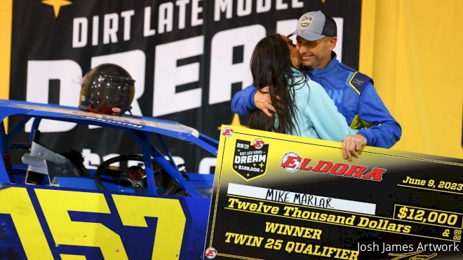Dream Prelim Win Gives Mike Marlar Another Eldora Speedway Victory
