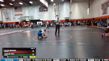 125 lbs Champ. Round 1 - Lillie Brooks, Dayton vs Ashlee Hill, Crane