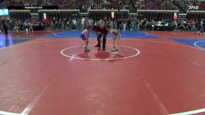 61 lbs Cons. Round 2 - Lincoln Anderson, Summit Wrestling Club vs Hawk Hecker, North Big Horn Rams