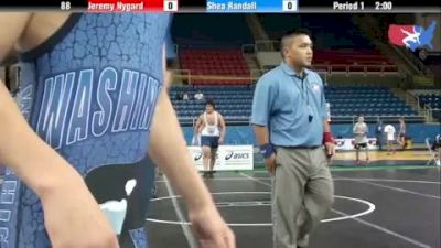 88 lbs round-4 Jeremy Nygard Washington vs. Shea Randall Idaho