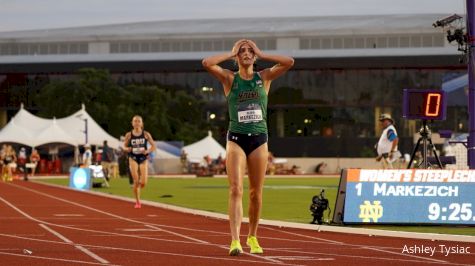 Olivia Markezich of Notre Dame Kicks To NCAA 3000m Steeplechase Title