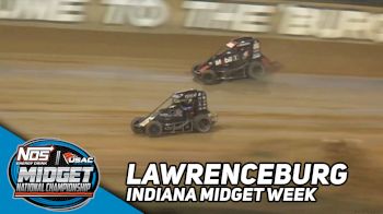 Highlights | 2023 USAC Indiana Midget Week at Lawrenceburg Speedway