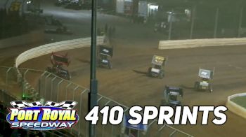 Highlights | 2023 410 Sprints at Port Royal Speedway