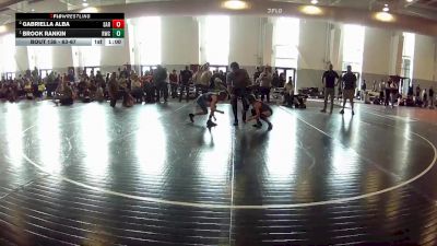 63-67 lbs Cons. Semi - Brook Rankin, Richmond Wrestling Club vs Gabriella Alba, SARfit