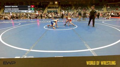 95 lbs Consi Of 8 #1 - Wesley Martin, Elevate Wrestling Academy (EWA) vs Jacobie Robbins, Greater Heights Wrestling