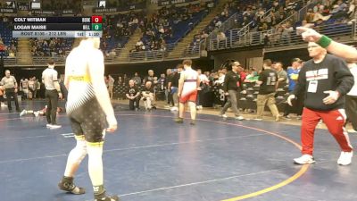212 lbs Consy 4 - Colt Witman, Berks Catholic vs Logan Maise, Belle Vernon