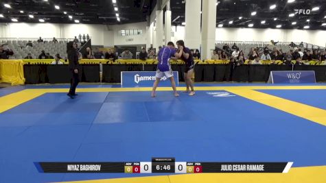 Julio Cesar Ramage vs Niyaz Baghirov 2025 World IBJJF Jiu-Jitsu No-Gi Championship