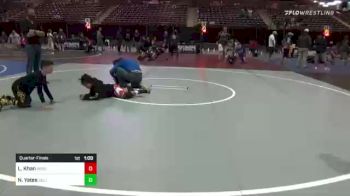 40 lbs Quarterfinal - Nashy Yates, Delta WC vs Landon Khan, Windsor Wrestling Club