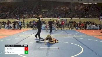 55 lbs Quarterfinal - Jackson Beckley, Team Tulsa vs Armond Goree, Tulsa McClain Pin-King All Stars