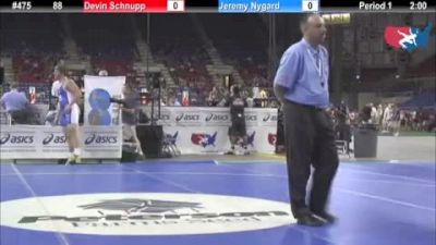 Fargo 2012 88 Round 2: Devin Schnupp (Pennsylvania) vs. Jeremy Nygard (Washington)