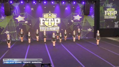 Cheer Sport Sharks - Toronto - Barracuda [2026 L3 - U12 Day 1] 2026 Feel The Power